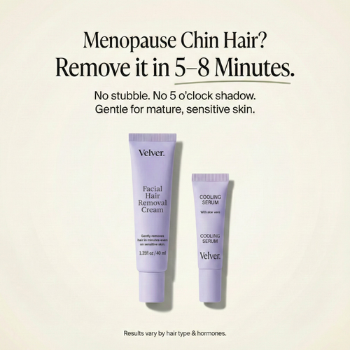 Velver — Hair Removal Cream for Menopause Chin & Upper-Lip Hair (45+)